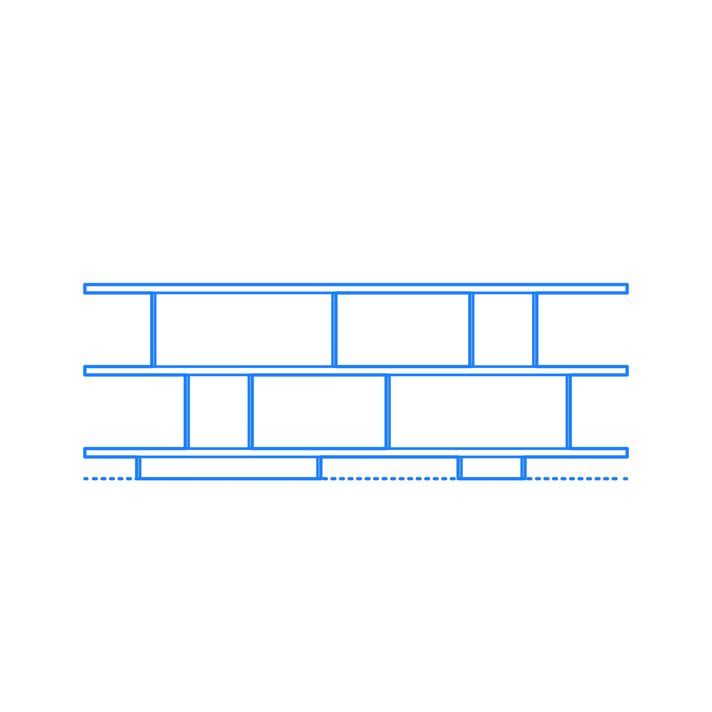 Furniture Bookcases Happy Day Shelving 3 Shelf Outline Icon Svg Set Free Vectors